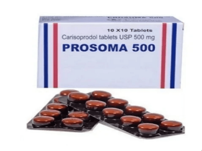 Purchase Soma (carisoprodol)350mg online in the USA